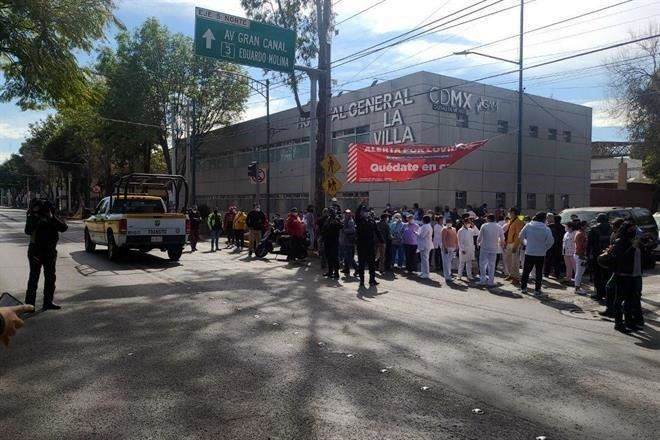 Exigen insumos médicos en Hospital General de la Villa