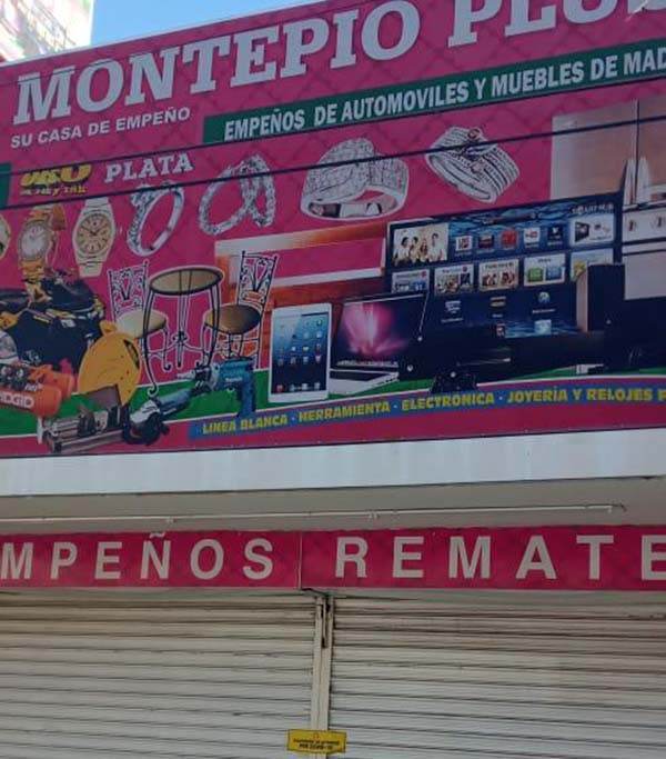 Clausura municipio una casa de empeño