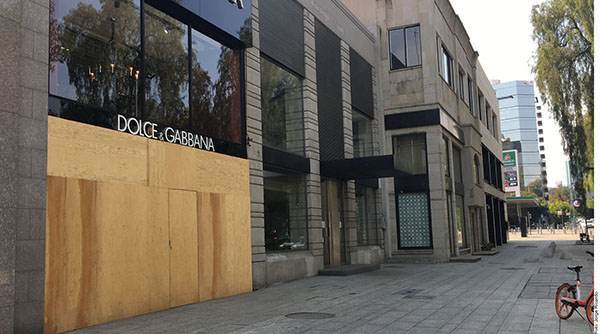Tienen negocios cierres masivos