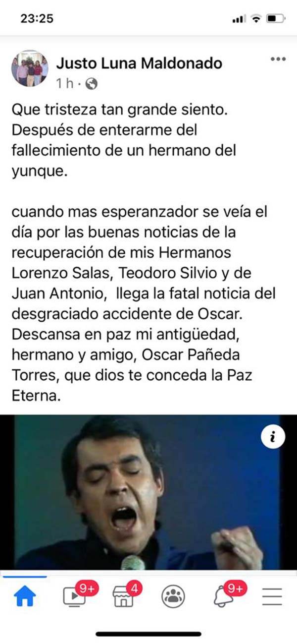 Filtran muerte del Teniente Pañeda