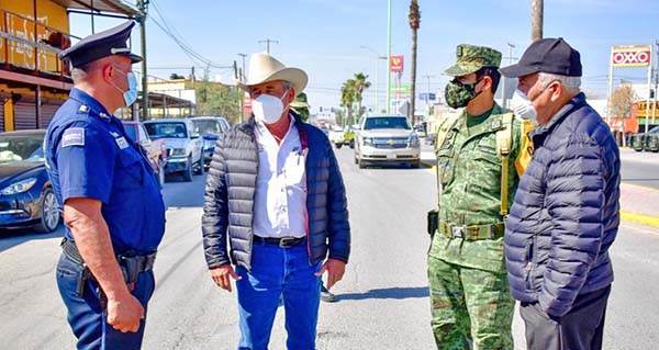 Fortalece seguridad de Ciudad Frontera