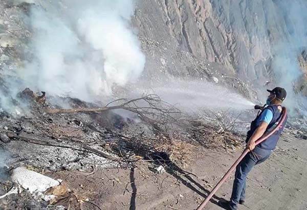 Incendian basurero municipal de Palaú