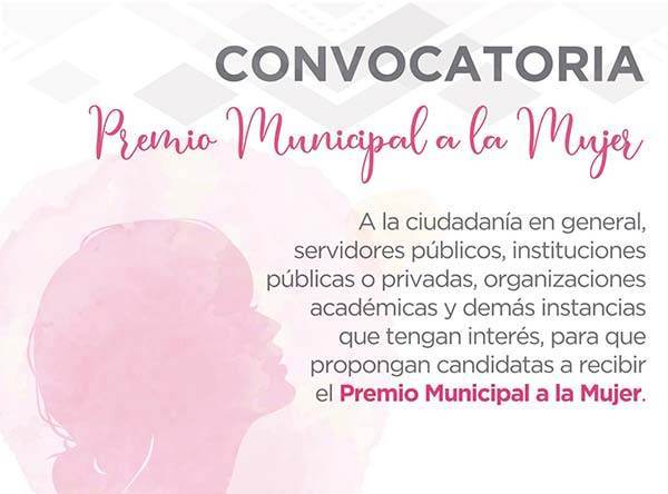 Entregará Saltillo Premio a la Mujer