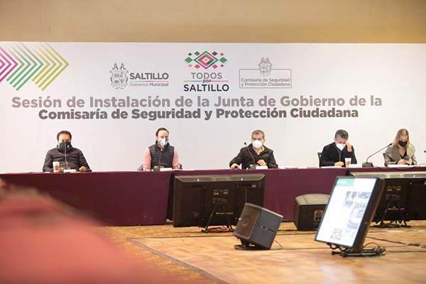 Institucionalizan proyecto de seguridad en Saltillo