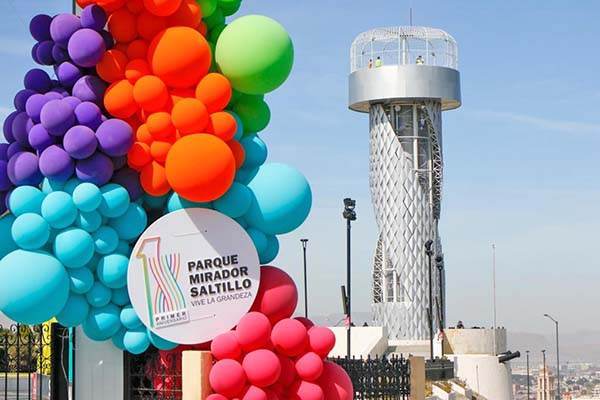 Cumple primer aniversario el Parque Mirador Saltillo