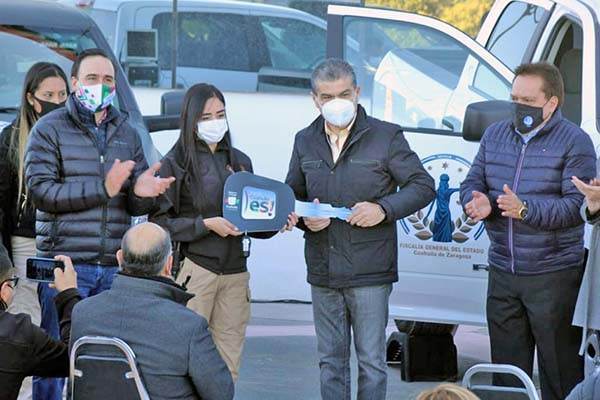Entrega MARS unidades a fuerzas policiacas estatales