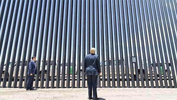 Trump visitará muro fronterizo con México antes de concluir su mandato
