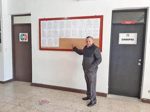 Cierra hoy PRI registro de aspirantes a alcaldía