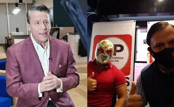 Alfredo Adame, Blue Demon Jr. y Tinieblas; candidatos de RSP