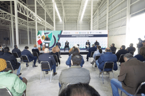 COAHUILA ANUNCIA NUEVA INVERSIÓN EN TORREÓN POR 10 MDD DE LA EMPRESA POLYMERALS