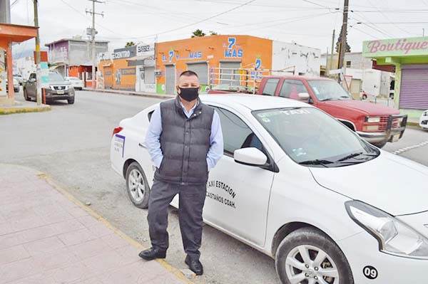 Piden apoyo para familia de taxista