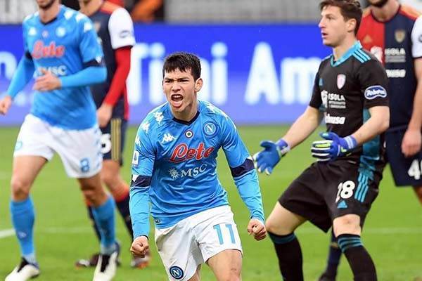 Coopera Chucky con gol en triunfo del Nápoles