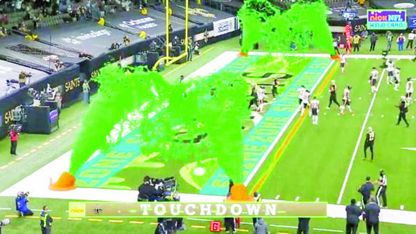 NICKELODEON SORPRENDIÓ CON SUS EFECTOS EN LA TRANSMISIÓN ENTRE SAINT VS BEARS