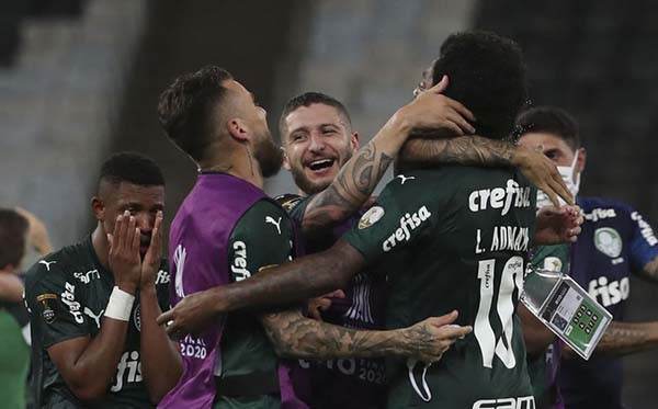 Con gol agónico, Palmeiras es campeón de la Libertadores