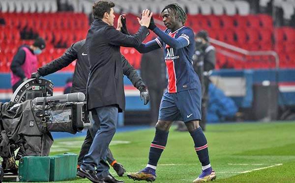 Pochettino logra primer triunfo como DT del PSG y se puso a un punto del Lyon