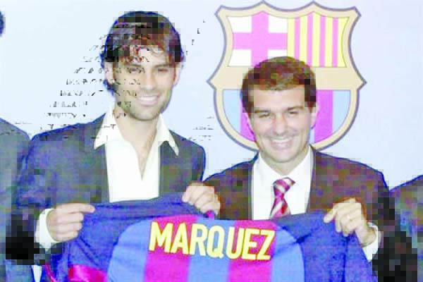 Llega Márquez como ganga al Barcelona