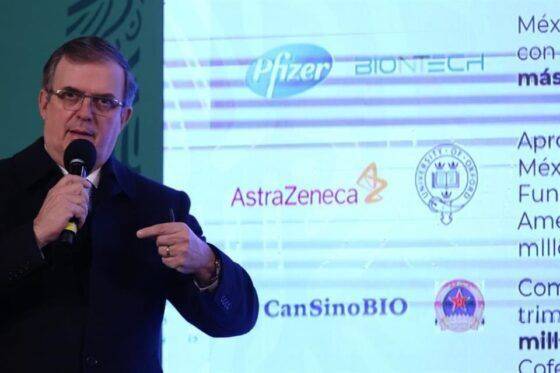 De que vamos a tener vacunas, las vamos a tener.- Ebrard