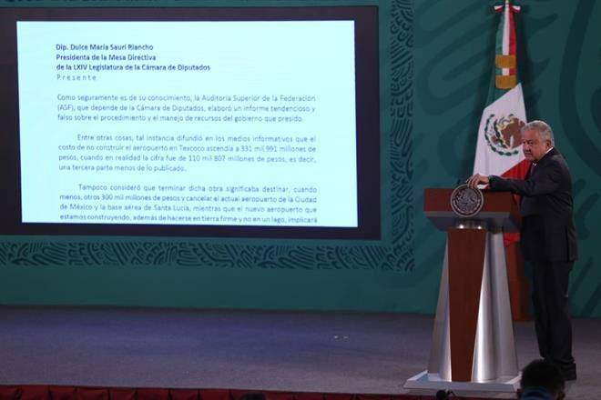 Pide AMLO al Congreso investigar a la ASF
