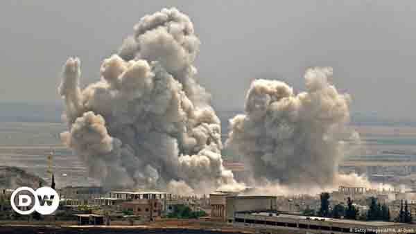 EU bombardea objetivos en Siria
