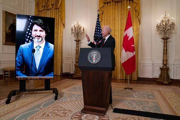 ‘EU no tiene ningún amigo tan cercano como Canadá’: Biden