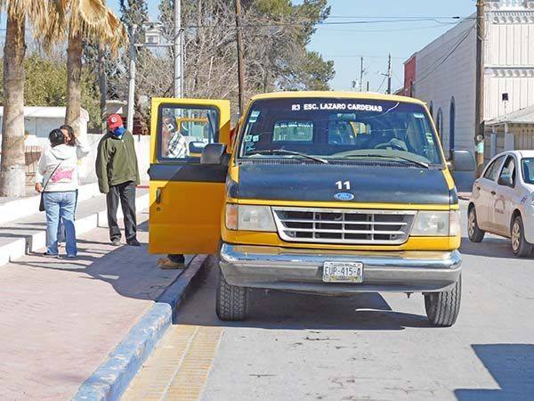 Diversifican transporte escolar para Castaños