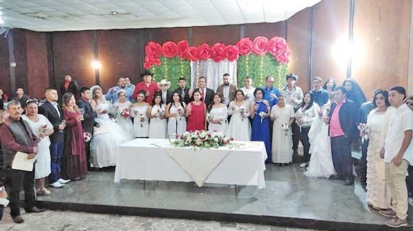 Se casarán 10 en las Bodas Comunitarias