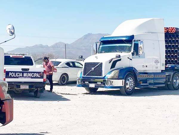 Multa Policía Municipal a los choferes de tráiler