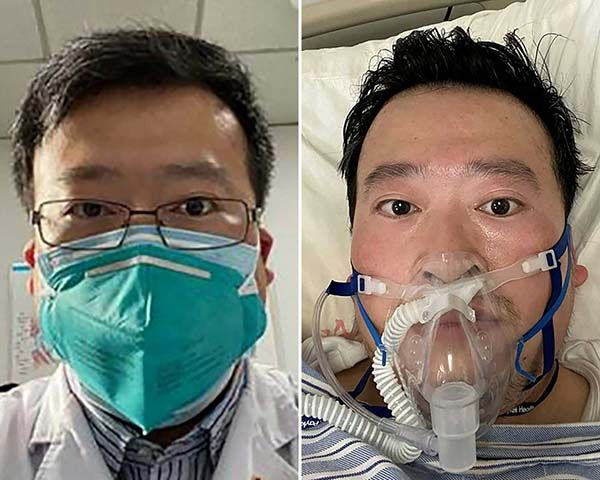 Miles en China honran a Li Wenliang, el médico que ‘destapó’ el covid-19