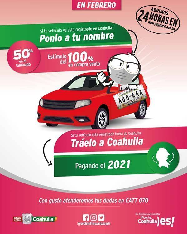 Aproveche descuentos para control vehicular