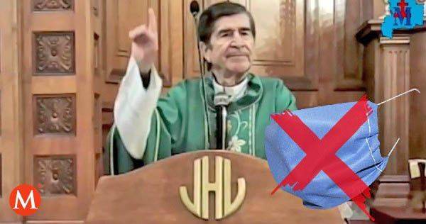 Usar cubrebocas es no confiar en Dios, dice obispo de Ciudad Victoria