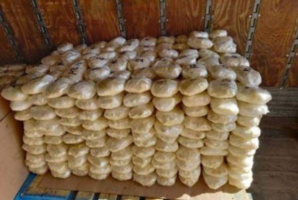 Aseguran droga valuada en 191 millones de pesos en B.C