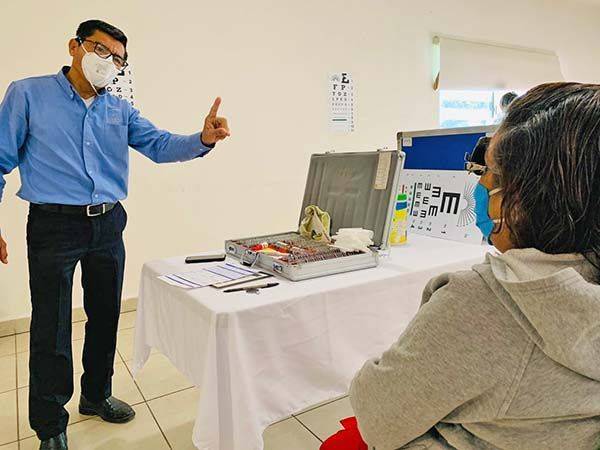 Exitosa jornada de Salud visual