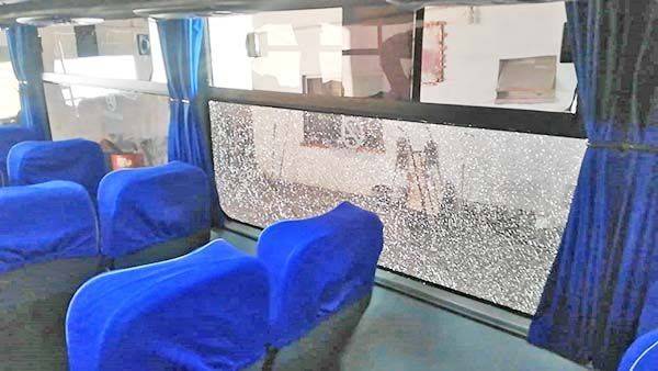 Atacan camiones de transporte en ejidos