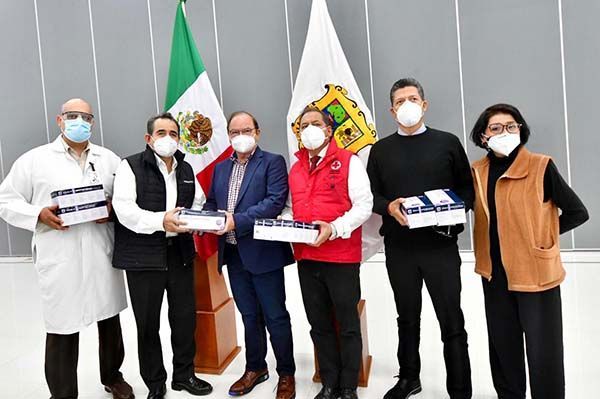 Reparten pruebas de antígeno a hospitales