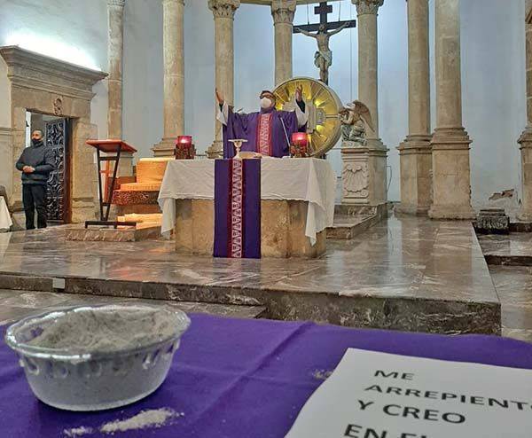 Inicia la Cuaresma con el miércoles de ceniza