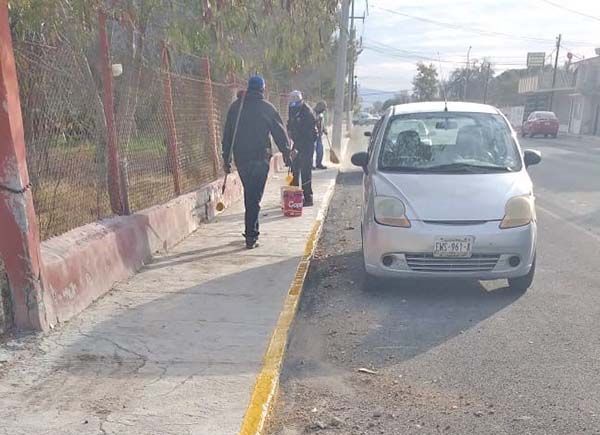 Embellecen calles de SB