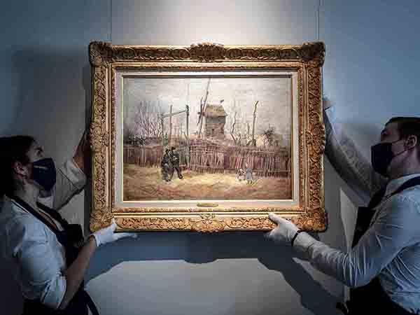 Subastarán increíble lienzo del periodo parisino de Van Gogh