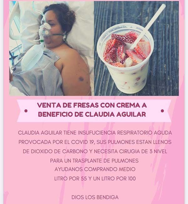 Tras Covid 19 requiere trasplante de pulmones