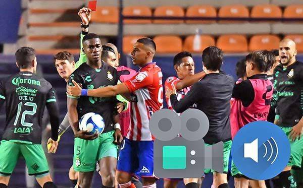 Nuevos videos con audio de la bronca en San Luis-Santos y el episodio de racismo