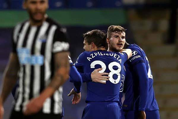 Anota Werner en triunfo del Chelsea ante Newcastle
