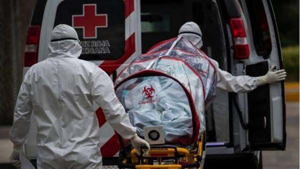 Curva de contagios por Covid a la baja