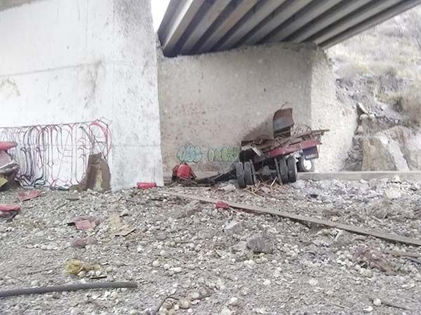 Fallece trailero en accidente de la 57