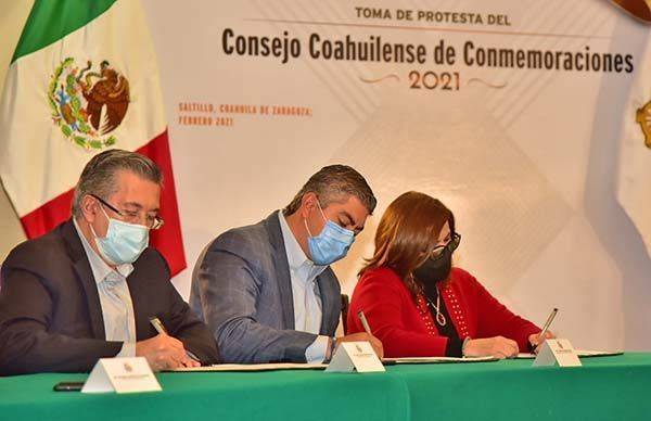 Integra Alcalde Consejo de Conmemoraciones