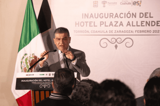 MANTIENE COAHUILA CONFIANZA DE INVERSIONISTAS, SEÑALA MIGUEL RIQUELME
