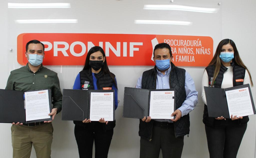 ABRE COAHUILA ESPACIOS A JÓVENES PROFESIONISTAS: CONVENIO DE COLABORACIÓN PRONNIF-UVA
