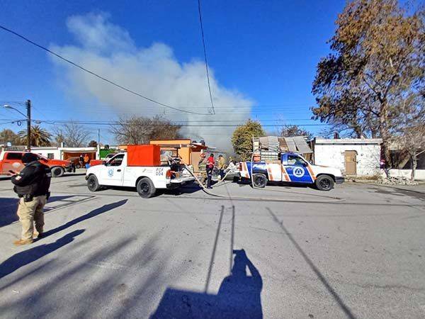 Arde vivienda en la Bellavista