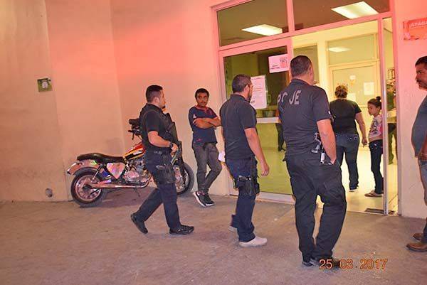 Recibe disparo en cantina