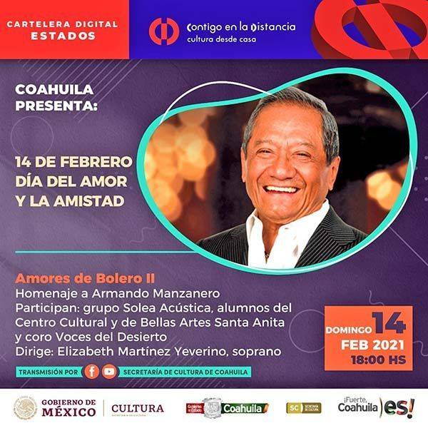 Invita Cultura a disfrutar de música en San Valentín