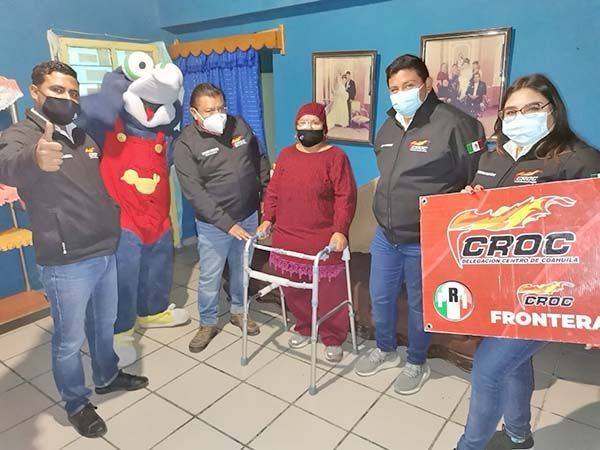 Mantiene solidaridad la CROC con familias
