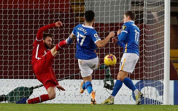 Récord en Anfield quedó en el olvido; Liverpool volvió a ser derrotado en casa